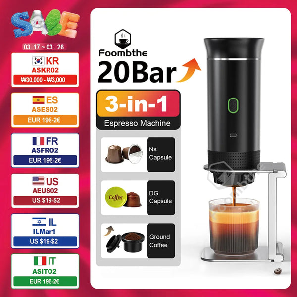 Portable Espresso Maker